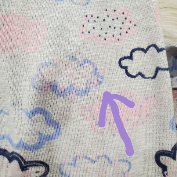 Jaclyn intimates cloud print robe - Picture 3 of 8